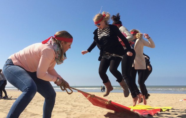 beachgames hoek van holland bedrijfsuitje