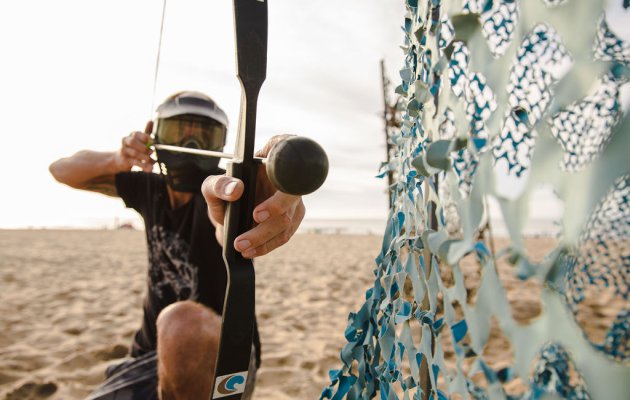 bedrijfsuitje Hoek van Holland archerytag