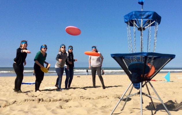disc golf hoek van holland spelen