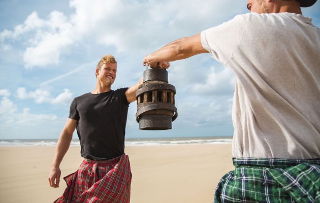 Hoek van Holland bedrijfsuitje Highland Games
