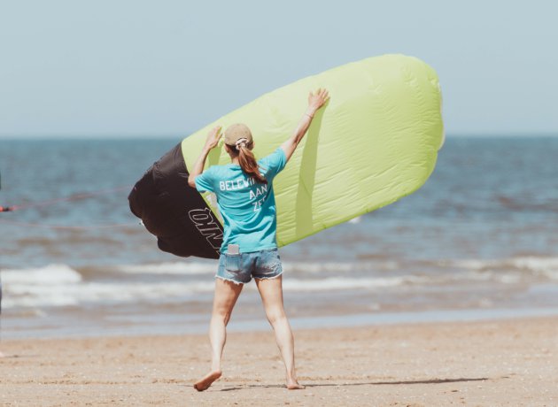 powerkiten vliegeren