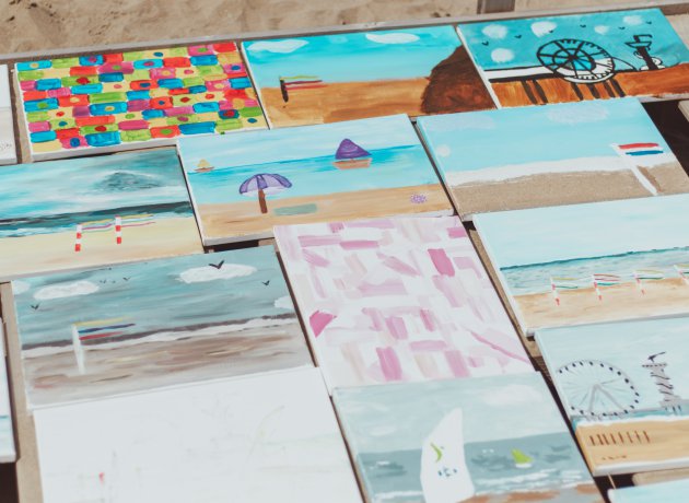 schilderen hoek van Holland