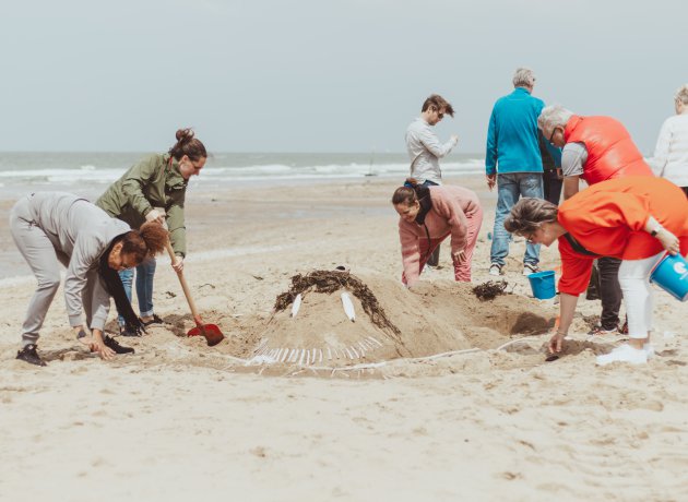 zandsculpturen maken